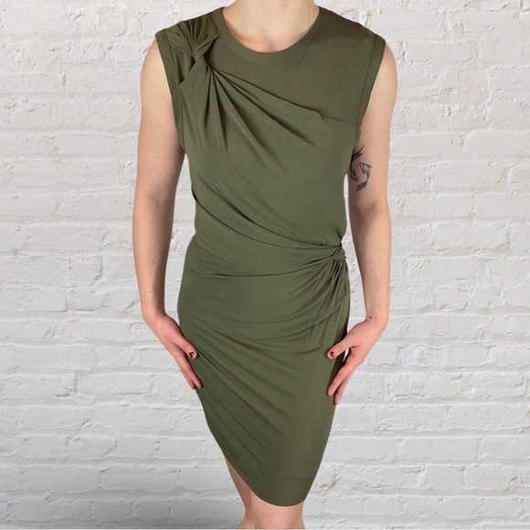 Alexander Wang army green bodycon dress… perfect condition! - Picture 1 of 9